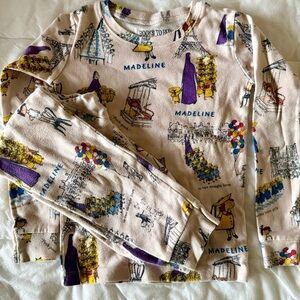 Madeline Themed Pajama Set Size 6